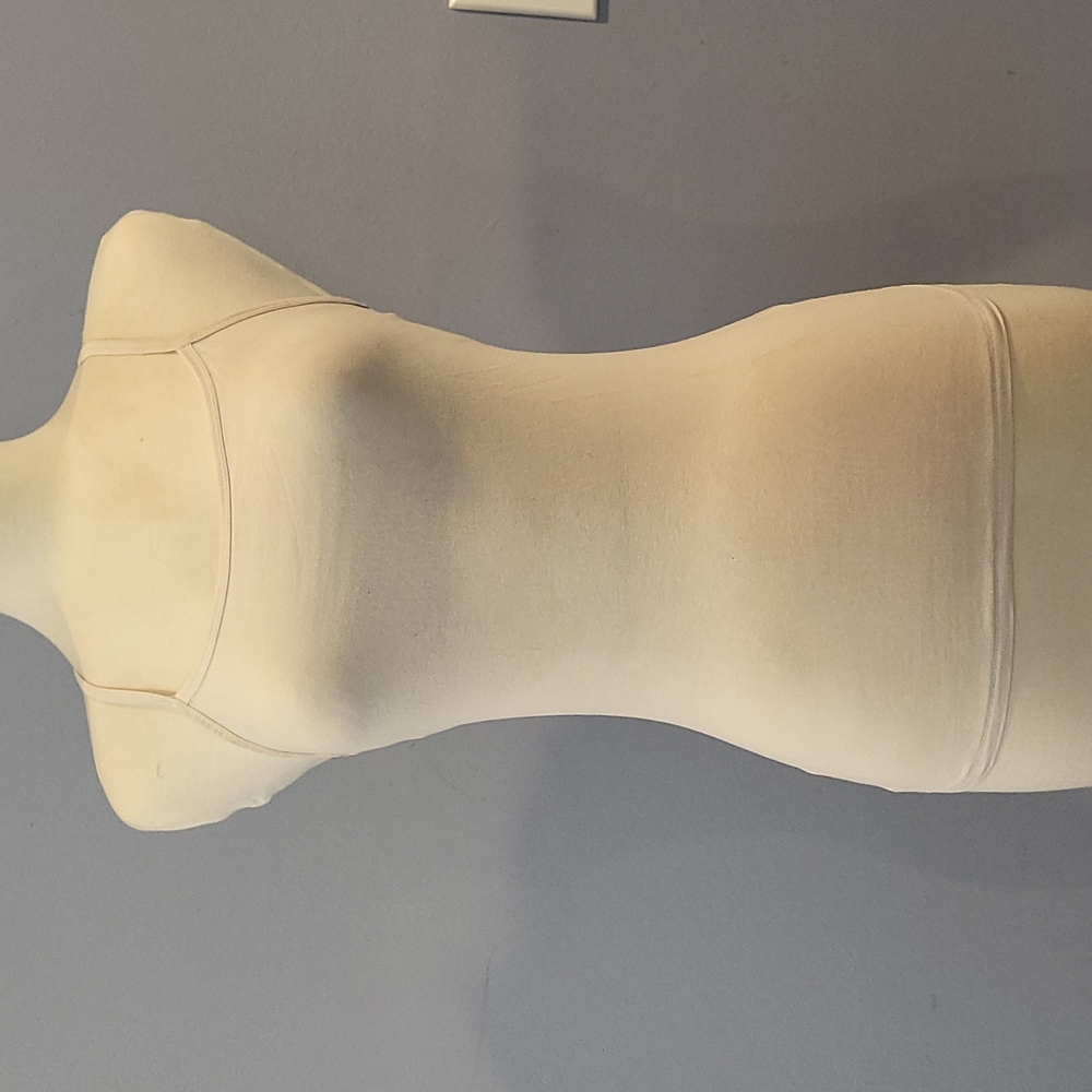 Small White BRA TOP Cami Racerback Tank Top